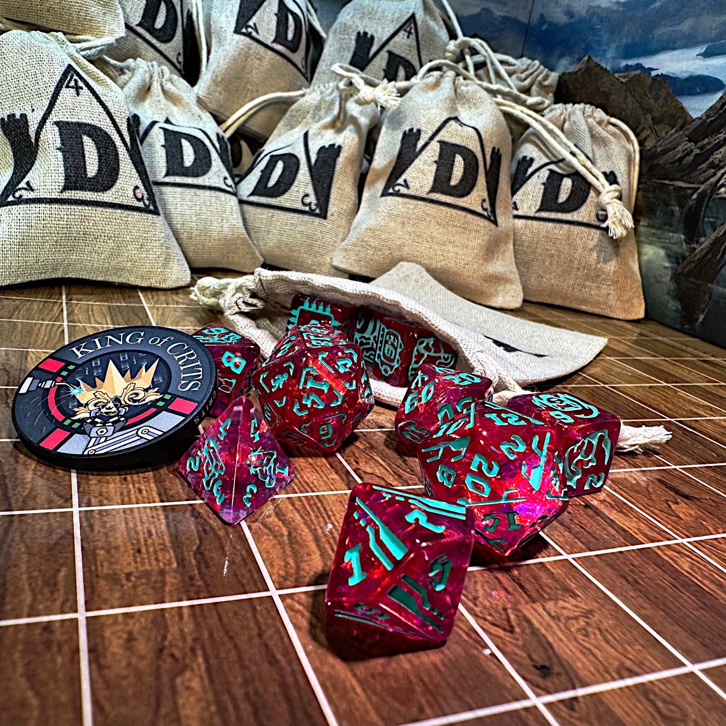 Polymer Mystery Dice Bags